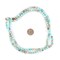 The Bead Chest Turquoise Sea Sediment Jasper Beads (6mm): Organic Gemstone Round Spherical Energy Stone Healing Power Crystal for Jewelry Bracelet Mala Necklace Making